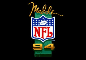 John Madden NFL 94 Title Screen